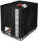 Noosverl Abdeckung IBC Tank, IBC Tank Abdeckung Wassertank 1000L,Wassertank Schutzhülle mit Reißverschluss Kordelzug Geeignet für IBC-Tank Behälter Container Regenwassertank (120x100x116cm) -Schwarz