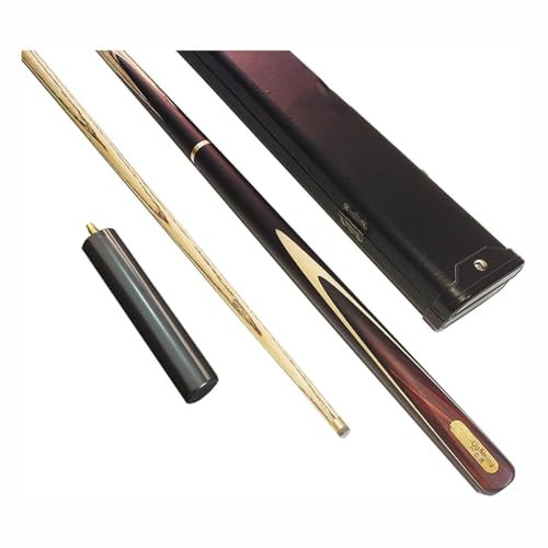 Pool Cue Billard Queue 145 cm Langer Snookerqueue, 3/4 geteilter Queue, 10 mm, 17,5–19 oz, Billardqueues für Männer und Frauen für die Bar oder zu Hause, einfacher Griff, sofortiger Ausbruch WEWY