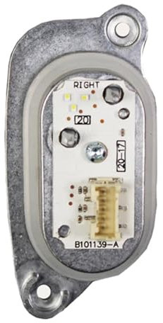 BWWIEZRS Modulo TMS Fari allo Xeno Compatibile con A3 S3 2017 2018 2019 2020 2021 2022 2023 OEM: 8V0998473 8V0998474 Modulo unità Faro Lampada Diurna DRL per Auto(8V0998474 Right)