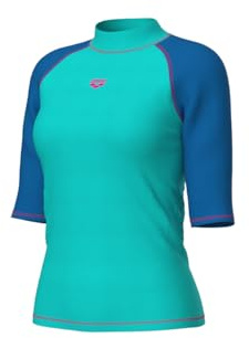 ARENA Maglia a Maniche Corte da Donna Graphic con Protezione UV