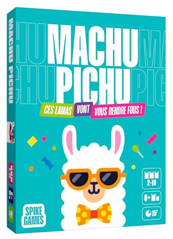 Machu Pichu | Jeu de Société Famille, Amis et Enfants | Rapidité et Observation | Jeu de Cartes d'Ambiance, Fun, Simple et Rapide | Petit Format Voyage et de Poche | De 2 à 10 Joueurs dès 8 Ans