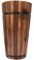 Baoblaze Pflanzgefäß aus Holzfass, Blumenkasten, Gartenpflanzen für Pflanzen im Freien mit ergonomischen Griffen, Behälter, Gartenpflanzgefäß, Style A, L