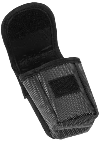 SOIMISS Stoßfeste Aufbewahrungstasche Oxygen Carry Case Leichte Polyester Schutzhülle Mit Fingerclip Geeignet Für Pulsoximeter Und Zubehör Für Geschäftsreisen Und Zuhause