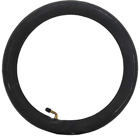 14x2.125 Cykelslang, Elcykel Butylgummi X 2.125 Inne Bent Valve E Cykeltillbehör 14 Inre Elektriska Innerslangen med Metall (14X2.125 böjd mynning)