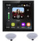 Sefdrert Smart Home Amplificateur mural Android 11 Système 4 avec haut-parleurs gamme complète