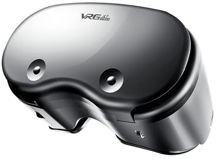 VR-Headset für Handy, 3D-VR-Brille, Anti-Blau-Gläser, Augenschutz für mobile Spiele und , Schutzbrille für alle Handys, 12,7 cm bis 17,8 cm (5 Zoll) bis 17,8 cm (5 Zoll) bis 17,8 cm