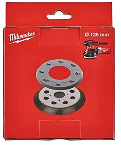 Milwaukee DEL00010 Sanding plate 125 mm 8 holes 4932430091