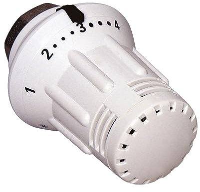 Rossweiner Thermostatkopf Heizung Regler startec 2 M30x1,5 Rossweiner weiß mit Nullstellung