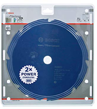 Bosch Professional 1x Kreissägeblatt Expert for Fiber Cement (Faserzement, Sägeblatt Ø 305 x 30 x 2,2 mm, 8 Zähne, Zubehör Akku Kreissäge)