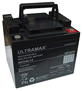 ULTRAMAX 12V 40A (38AH 42AH 44AH) AGM/GEL Leisure & Mobility Application Battery