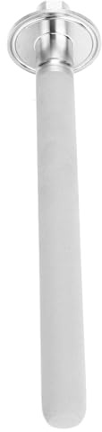Aeration Stone, 8in Stainless Steel Carbonation Stone, Diffusion Stone Aeration Oxygenation Stone 1/4in NPT for Home Brewing Beer Wine