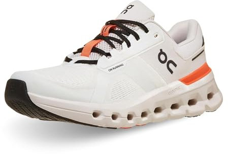On Herren Cloudrunner 2 Sneaker, White Sand, 43 EU