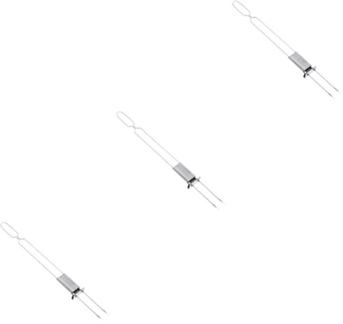 YARNOW 3 Piezas De Tenedor De Barbacoa De Acero Inoxidable Tenedores De ala De Pollo para Barbacoa Palos para Barbacoa Brocheta Reutilizable para Barbacoa Herramientas Prácticas para