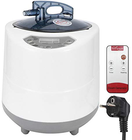 KIMISS 3L 1500W Generatore di Sauna Spa Tenda Terapia del Corpo Macchina per Fumigazione Terapia a Vapore Domestica EU 220V