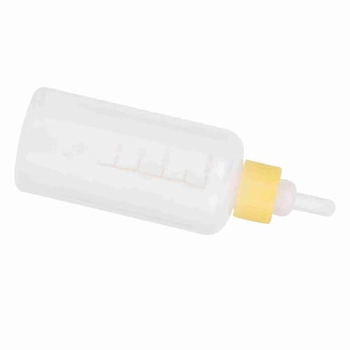 CHICIRIS Ensemble de Biberons pour Petits Chiens et Chats, Kit de Soins Infirmiers avec Tétines de Rechange, 6 Pièces/Ensemble de 60 ML, livré avec Brosse de Nettoyage, adapté aux Chatons et Chiots