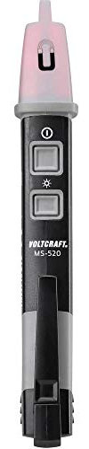 VOLTCRAFT MS-520 Berührungsloser Spannungsprüfer CAT IV 1000 V LED, Akustik