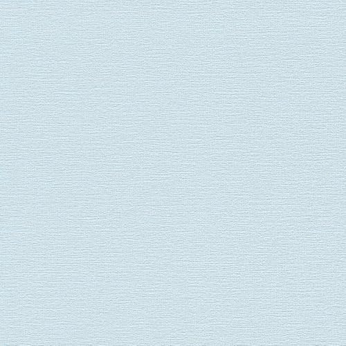 A.S. Création fibertapet grön tapet enfärgad 10,05 m x 0,53 m blå tillverkad i Tyskland 367135 36713-5