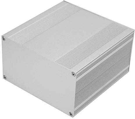 custodia in alluminio Progetto PCB Scatola per strumenti dissipatore di calore di prodotti elettronici, 3,2 × 5,7 × 5,9 pollici
