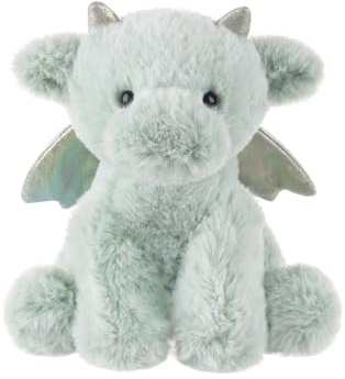 Apricot Lamb Soft Toys Plush Green Plushie Dragon Dinosaur Stuffed Animal Soft Cuddly Perfect for Child (Green Dragon)