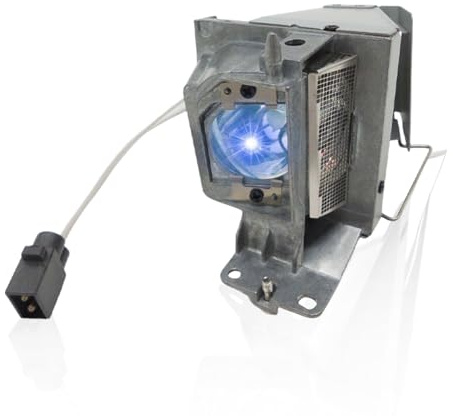 Poxtedsr BL-FP190D/BL-FP190E/SP.8VH01GC01/SP.73701GC01 Ersättningslampa för projektorlampa kompatibel med OPTOMA HD141X EH200ST GT1080 HD26 S316 X316 W316 DX346 BR323 BR326 DH1009 DH1008, med hölje