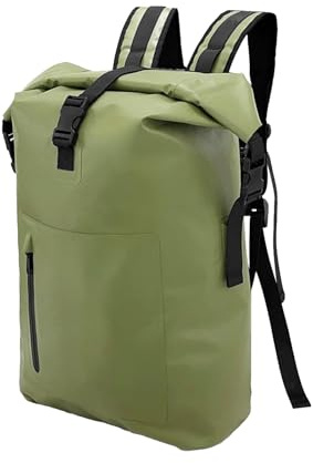 Romneys Rucksack H2Overpack - Robuster und wasserdichter Outdoor-Rucksack aus LKW-Plane | Ideal zum Wandern | 25 l Fassungsvermögen