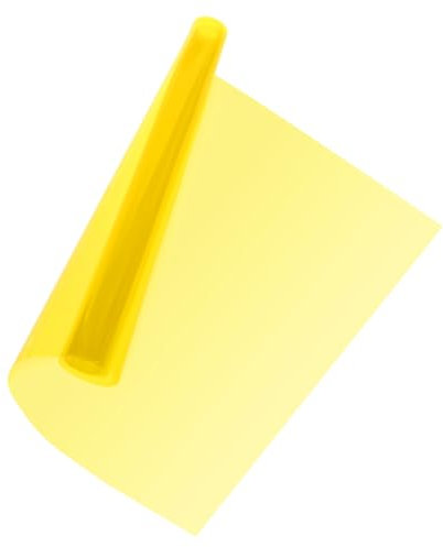 HAWILLOSCH 30x60cm Auto Dekorationsfolie Für Scheinwerfer Und Rücklichter Gelbe Tönungsfolie Für Fahrzeugbeleuchtung Hochwertige Vinyl Folien Für Individuelle Auto Designs