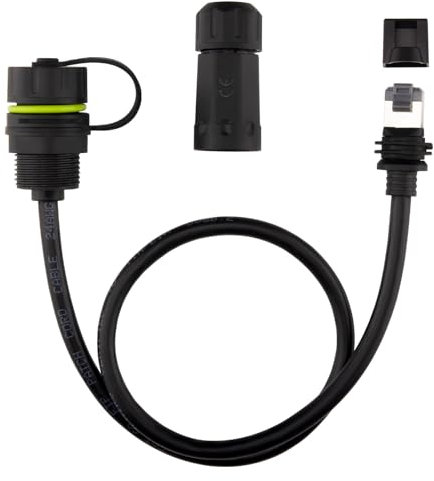 Lonlonty Starlink Ethernet Adapter for Starlink Gen 3 Mini Cable V3,Starlink Adapter SPX to RJ45 Waterproof for Wired External Network Fast Stable Connect Starlink Antenna Satellite Internet