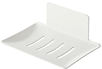 Seifenhalter Aus Edelstahl,2 PCS Seifenschale Seifenhalter ohne Bohren Saugnapf Seifenschale Solide Seifenablage Für Bad Küche Dusche Waschbecken weiß