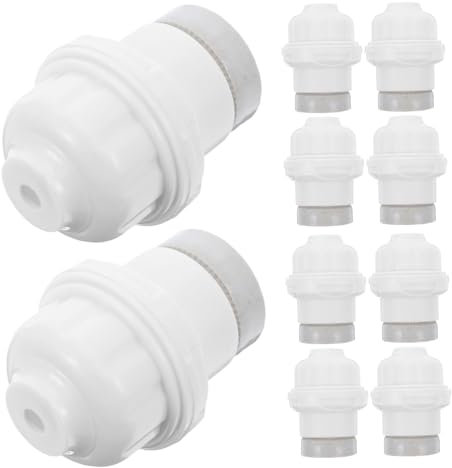 ANDRESLAD 10stücke Lampenfassung Aus Hochwertigem Material Stabil Und Rostfrei Passend Für Diverse Lampensockel Ersatz Für Defekte Fassungen Für Küche Wohnzimmer Und Büro