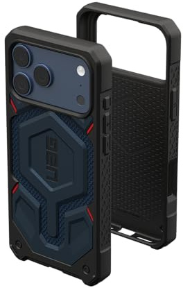 URBAN ARMOR GEAR UAG Designed for iPhone 17 Pro Max Case Monarch Pro - Compatible with MagSafe Military Grade Protective Cover, Kevlar Mallard
