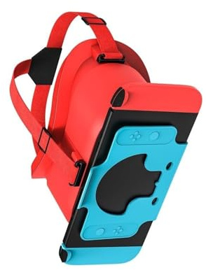 HD-linser och bekväm huvudrem coola saker for pojkar och flickor VR-glasögon, VR-glasögon for Nintendo for Switch med justerbar(Orange)