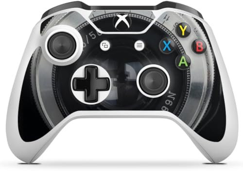 DeinDesign Skin kompatibel mit Microsoft Xbox One S Folie Sticker Fotografie Kamera Objektiv