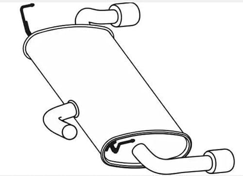 VEGAZ Rear silencer FS-737
