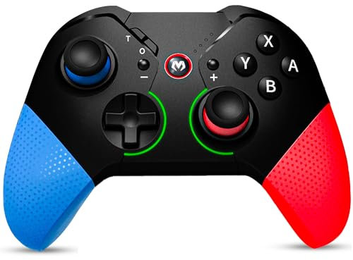 iflip Wireless Controller Compatible with Nintendo Switch/Lite/OLED Pro Controller for Switch Remote Joystick Gamepad Supports Gyro Axis, Turbo Dual Shock, Wake up