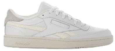 Reebok Club C Revenge, Scarpe da Ginnastica Unisex - Adulto, White/BARELYGREY/Chalk, 43 EU