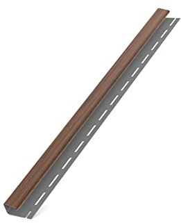 Pannelli di plastica in noce classico, effetto legno, pannelli da parete a soffitto, rivestimento sottotetto, pannelli sottotetto, listello J da 1,50 m