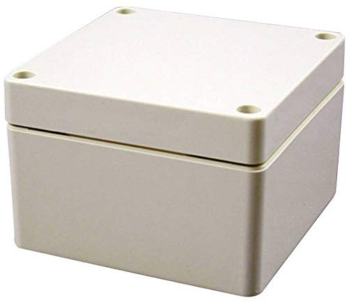 HAMMOND ELECTRONICS Universal Enclosure 1554NGY ABS Light Grey (RAL 7035) 120 x 120 x 60 1 pc(s)