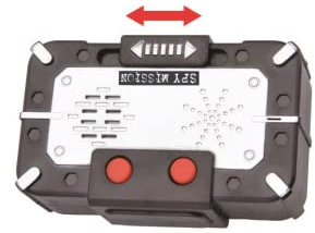 Lexibook, Spy Mission Modificateur de Voix Espion, Effets de Distorsion de Voix, Enregistrement jusqu'a 5 Secondes, Noir, RPSPY03