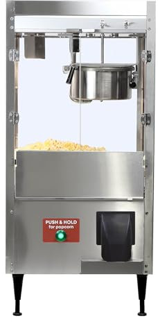 Auto Serve 8 Ounce Popcorn Machine Front Service Access Door