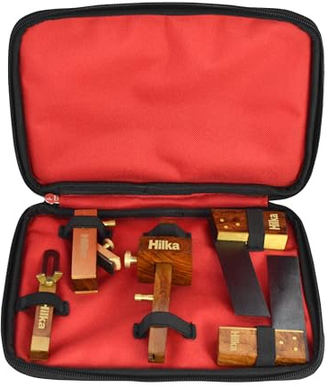 Hilka 43909806 5 PCE Miniature Woodworking Tool Set in Bag