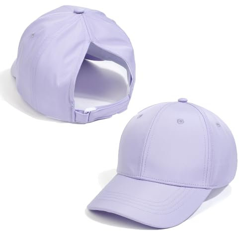 YAMEE Baseballkappe Pferdeschwanz für Kinder,Basecap für Mädchen Weich Atmungsaktives,Sonnenhut Kinder Sommer UV-Schutz,Baseball Cap Kinder Sport Freizeit,Mütze Kinder Schlichtes Stilvoll