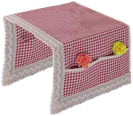 ZYHARUKO Cubierta superior moderna de lino y algodón transpirable para cocina, protector de cocina, a prueba de polvo, paños de lino de algodón