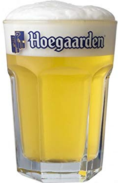 Hoegaarden Lot de 6 verres à bière blanche 25 cl