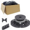 25 Stück Trevendo® Universal Stelzlager & Plattenlager L 45-70 mm für Holz, WPC und Stein