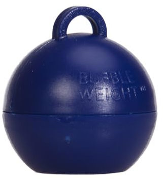 Creative Party- Poids pour Ballon à Bulles-Bleu Marine-1 pièce, BW027