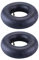 Liseng 13X5.00-6 pour brouette, frrsen à neige, chariots, chariots, chariots, chariots à main, pelouse, tracteurs et plus encore avec valve en métal incurvée TR87