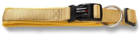 Wolters Halsband Professional Comfort, Farbe:Curry gelb, Größe:50-55 cm x 35 mm