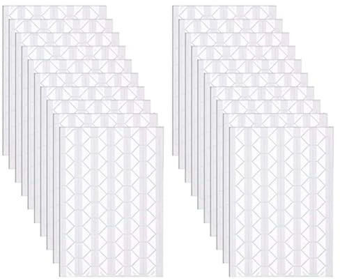 2040 Pcs Photo Corners for Scrap Book, Photo Corners, Photo Stickers, Photo Corners Clear Self Adhesive for DIY Craft Picture Edge Stickers Scrapbook Personal Journal (Transparent)