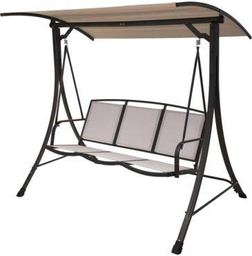 Koopman Balancin 3 Plazas Gris Claro 143x132 X29100100