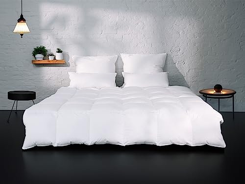 BEFA NATUR Bettdecke Winter 135x220 cm | Primaloft Bio® - Funktionelle Mikrofaserfüllung | vegane Daunenalternative | 900g Füllgewicht/Stück | Oeko-TEX 100 Klasse 1 | Made in Germany